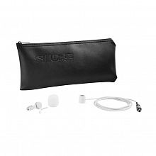 Shure WL183MW/O-TQG White всенаправленный электретный петличный микрофон TQG/TA4F 3