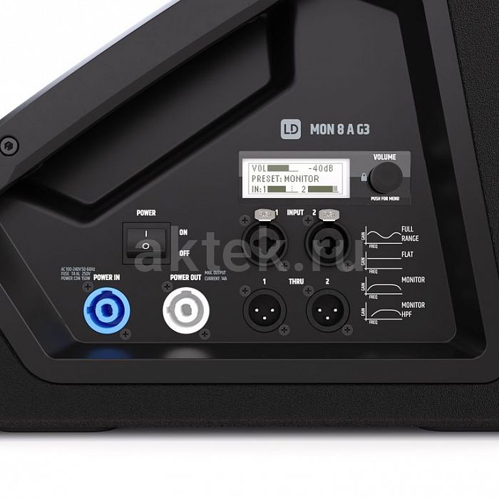 LD Systems MON 8 A G3 активный сценический монитор 8дюймов/300Вт 5