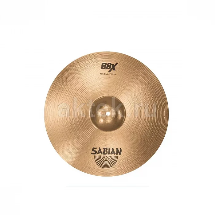 Sabian 17" B8X Thin Crash тарелка 2