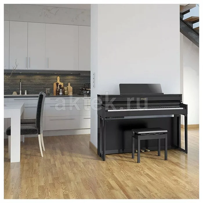 Roland HP704-PE + KSH704/2PE цифровое пианино, 88 клавиш, 384 голоса 7