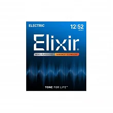Elixir 12152 NanoWeb струны для электрогитары, 12-52