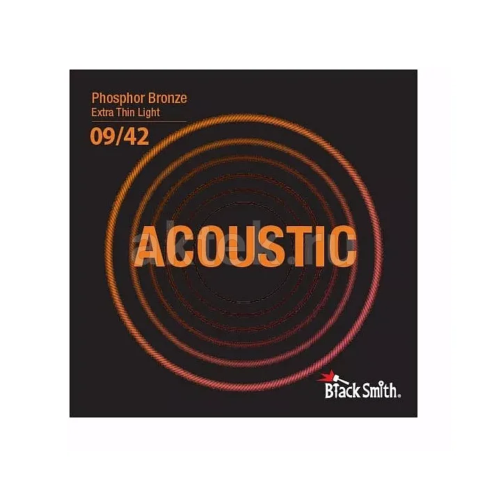 BlackSmith Phosphor Bronze Extra Thin Light комплект струн акустической гитары