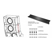 Turbosound ATHENS TCS115-FP комплект пластин для крепления на TCS115B