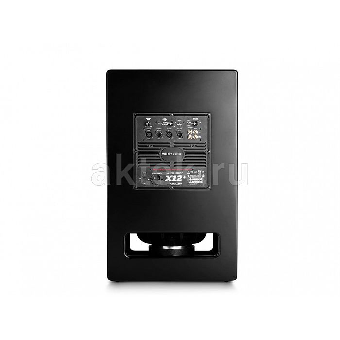 M&K Sound X12+ Black Satin/Black Cloth активный сабвуфер 2×12″ 600/1200Вт 3