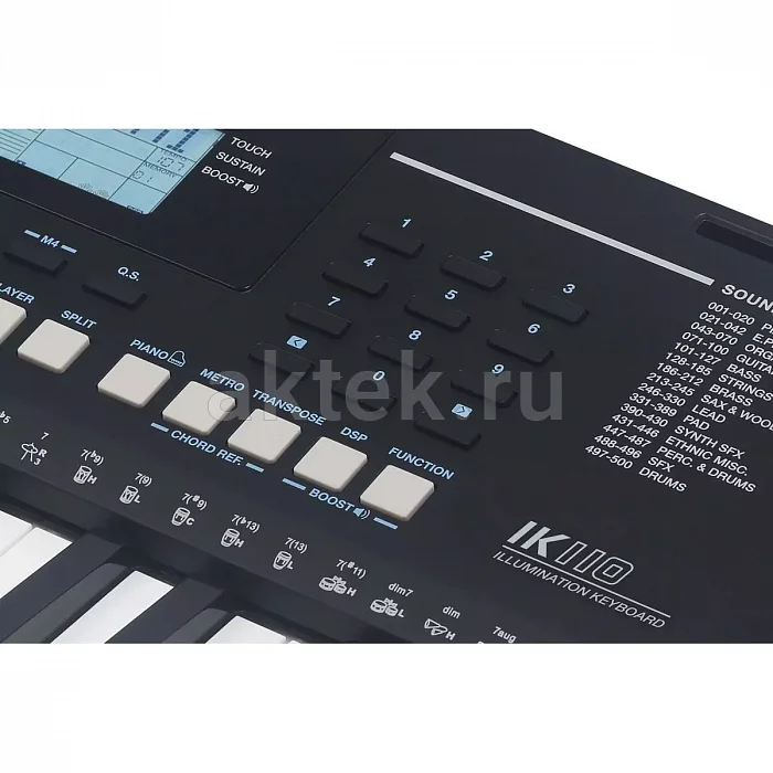 Medeli IK110 синтезатор, 61 клавиша, 64 голоса, 500 тембров 3