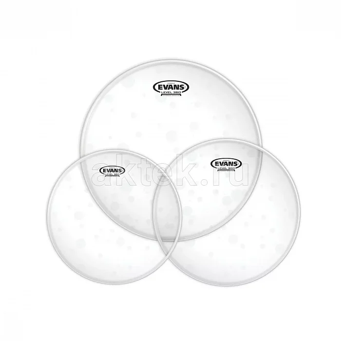 Evans ETP-HYDGL-S комплект пластиков томов 12″/13″/16″, двухслойные