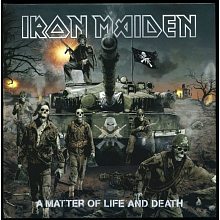 Виниловая пластинка IRON MAIDEN - A MATTER OF LIFE AND DEATH BLACK VINYL 12"