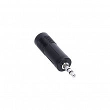 Adam Hall K4AJF3MM3 Black адаптер TRS6.3-F-stereo–TRS3.5-M-stereo 2