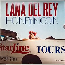 Виниловая пластинка LANA DEL REY - HONEYMOON 180 GRAM BLACK VINYL 12"