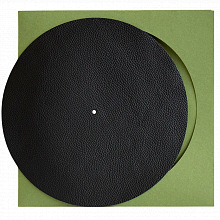Слипмат для винила Simply Analog Leather Mat Premium Black