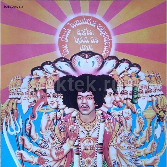 Виниловая пластинка THE JIMI HENDRIX EXPERIENCE - AXIS: BOLD AS LOVE 180 GRAM BLACK VINYL 12"