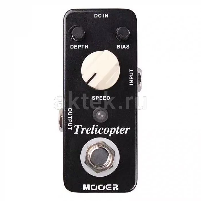 Mooer Trelicopter педаль оптического тремоло, питание 9 В