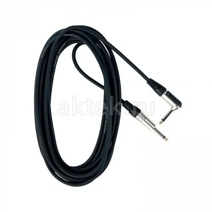 Rockcable RCL30256 D6 гитарный кабель Jack, 6 м, прямой/угловой