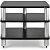Hi-Fi-стойка Radiotehnika Gorizont Three (225+400) Black/Silver Tube