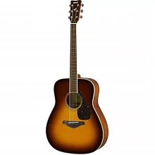 Yamaha FG820 BS акустическая гитара, корпус из красного дерева