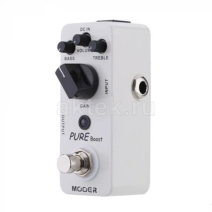 Mooer Pure Boost педаль бустера, усиление 20 дБ 4