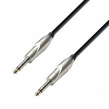 Adam Hall K3IPP0300 Black инструментальный кабель TS6.3–TS6.3 3м