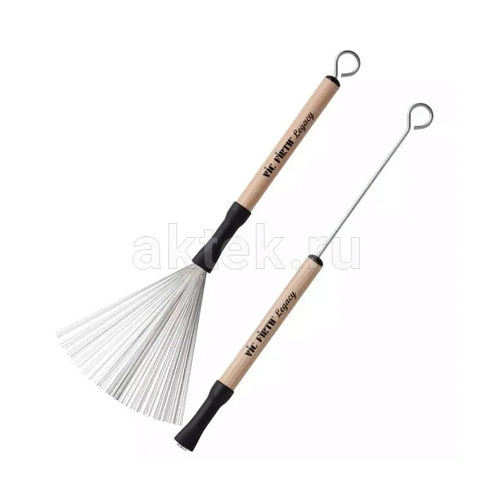 Vic Firth LB Legacy Brush барабанные щётки, металлическая щетина 2