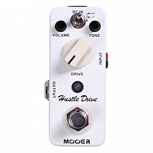 Mooer Hustle Drive аналоговая педаль овердрайва/дисторшна, режимы HP/LP