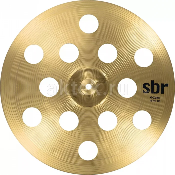 Sabian 16" SBr O-Zone перфорированная крэш-тарелка 2