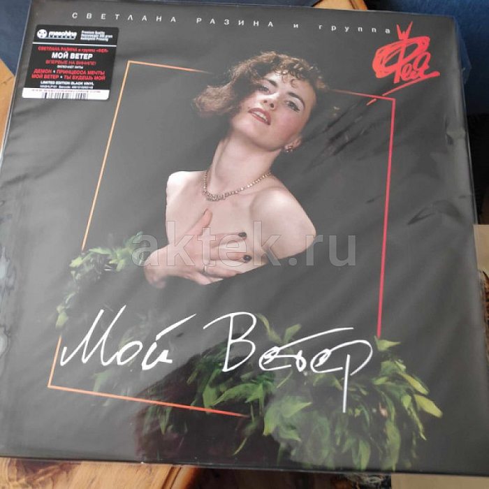 Виниловая пластинка ФЕЯ (СВЕТЛАНА РАЗИНА) - МОЙ ВЕТЕР (1990) BLACK VINYL 12"
