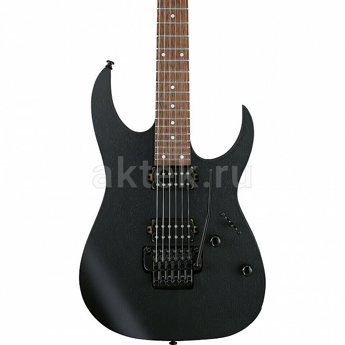 Электрогитара Ibanez RGRTB621-BKF Iron Label Black Flat 3