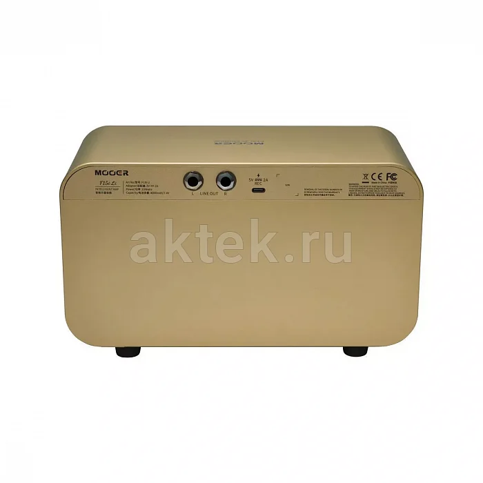 Mooer F15i Li GLD золотой аккумуляторный гитарный мини-комбо, 55 моделей 2