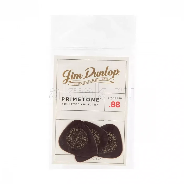 Dunlop 511P088 Primetone Standard медиаторы, 0,88 мм, 3 шт 3