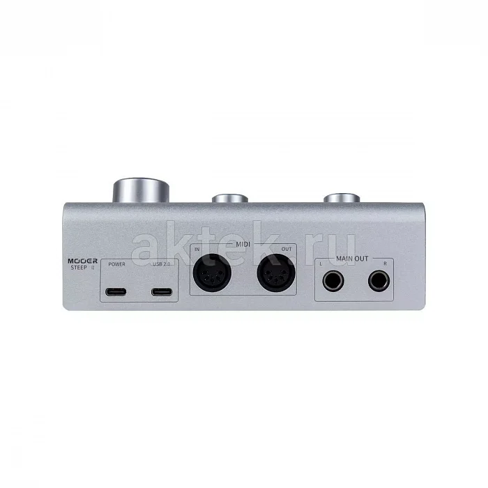 Mooer STEEP II USB-C-аудиоинтерфейс 24/192, 2 Combo-входа, MIDI, 48 В 2