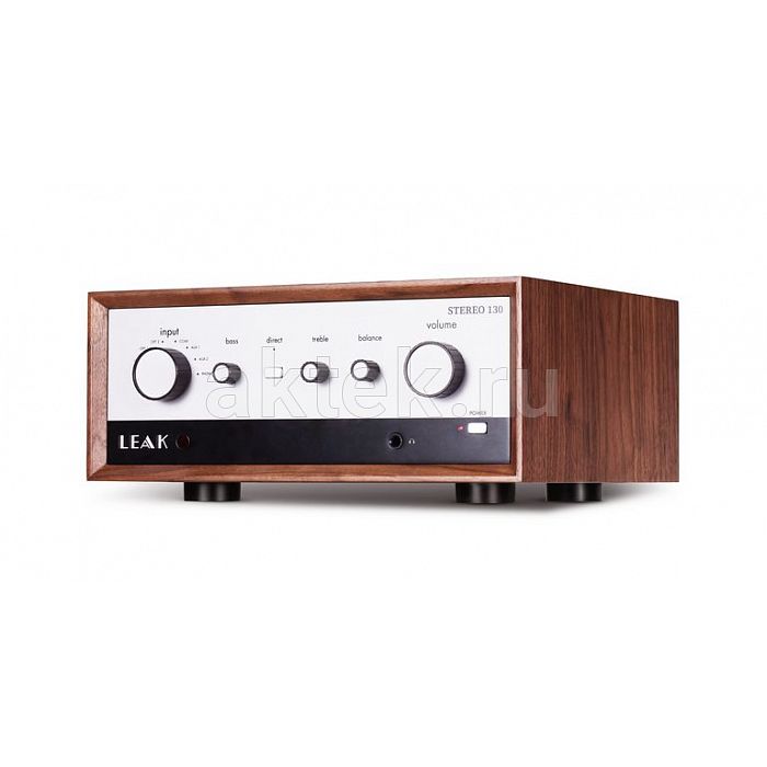 Leak Stereo 130 Walnut интегральный усилитель, 2×45 Вт, Bluetooth 4