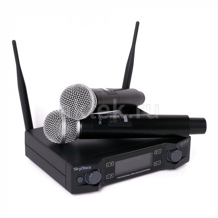 Домашний комплект караоке с микрофонами и акустикой SkyDisco Karaoke Home Set Plus SM-3BT 4