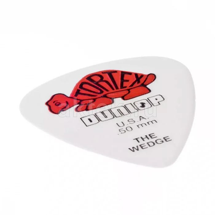 Dunlop 424P050 Tortex Wedge 12Pack медиаторы, 0,5 мм 2