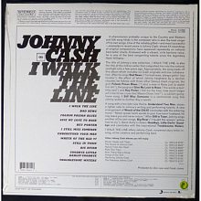 Виниловая пластинка JOHNNY CASH - I WALK THE LINE 180 GRAM BLACK VINYL 12" 2