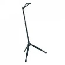 K&M 17680-000-55 складная стойка с фиксатором для гитар и банджо