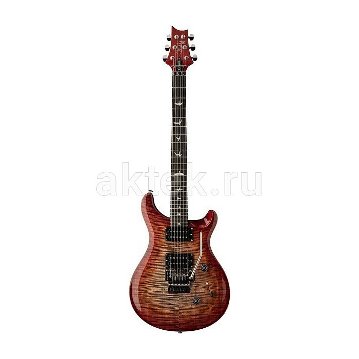 Электрогитара PRS SE Custom 24 Floyd Rose Charcoal Cherry Burst