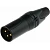 NEUTRIK NC3MXX-B разъём XLR, штекер