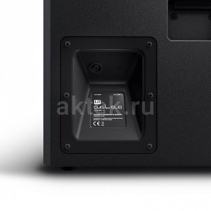 LD Systems CURV 500 ISUB Black пассивный сабвуфер 10″ 200Вт 5