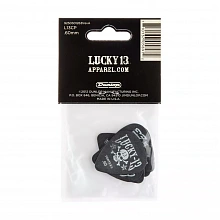 Dunlop L13BP060 Lucky 13 6Pack медиаторы, 0,6 мм, 6 шт 3