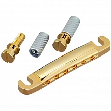 Gotoh GE101A-G алюминиевый струнодержатель Stop Bar, золотистый 2