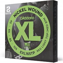D'Addario EXL165TP комплект струн с никелированной обмоткой 2