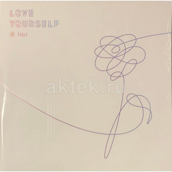 Виниловая пластинка BTS - LOVE YOURSELF HER 180 GRAM BLACK VINYL 12"