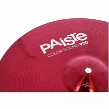 Paiste 16" 900 Color Sound красная крэш-тарелка 3