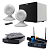 Премиальный комплект караоке с микрофонами и акустикой EVOBOX Black + SE200D + Sphere 2.1 Pearl