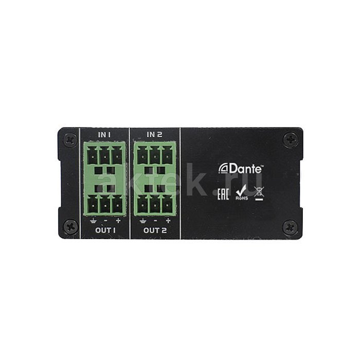 NEVOD DAT-22P сетевой аудиоконвертер Dante/AES67, 2 входа, 2 выхода 4