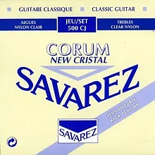 Savarez 500CJ Corum New Cristal струны для классической гитары
