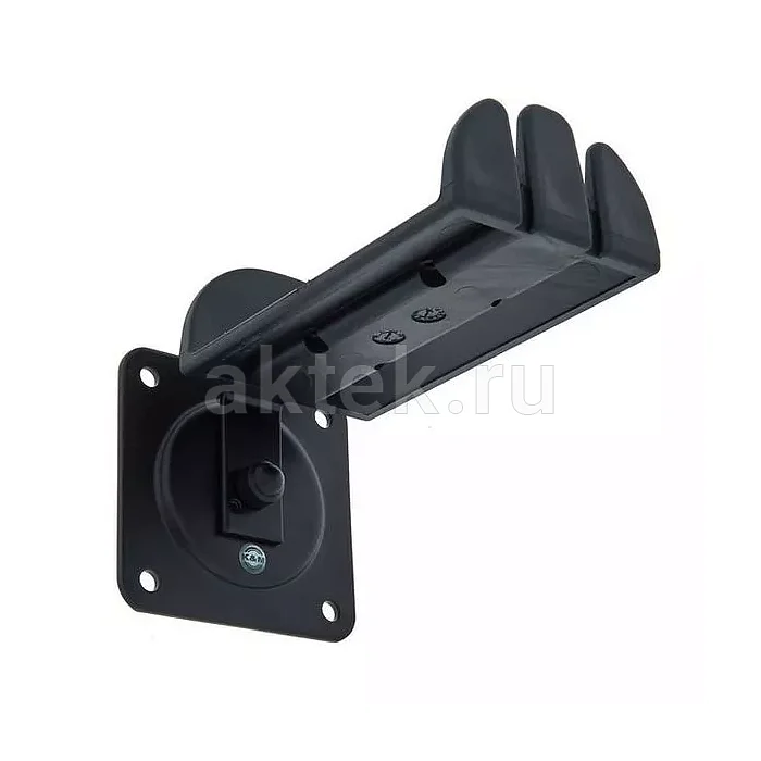 K&M 16310-000-55 (16310-022-55) настенный держатель четырёх наушников, стальной, чёрный 4
