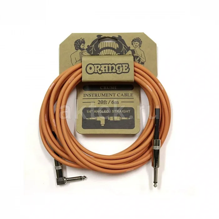 Orange Crush 20ft Angled инструментальный кабель, 6 м