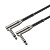 ROXTONE SGJJ130/0,6 инструментальный патч-кабель, два угловых Jack, 0,6 м