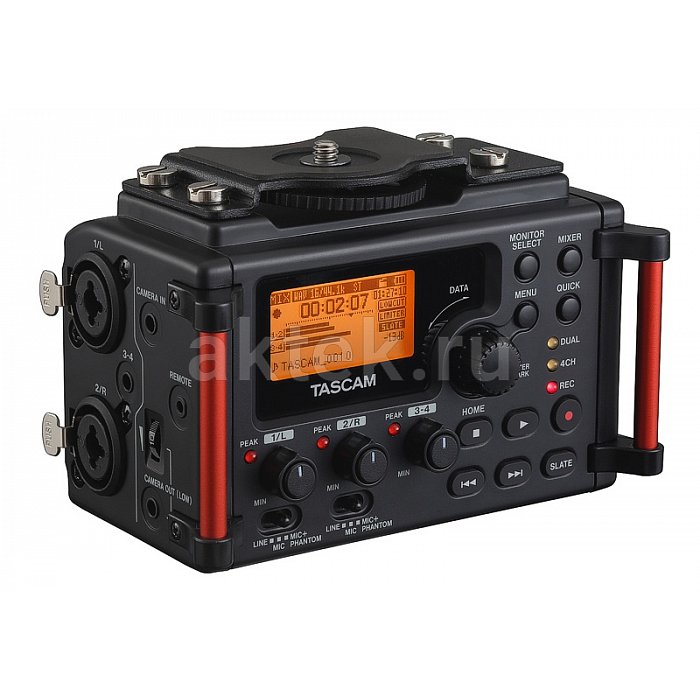 Tascam DR-60D MK2 многоканальный портативный аудио рекордер