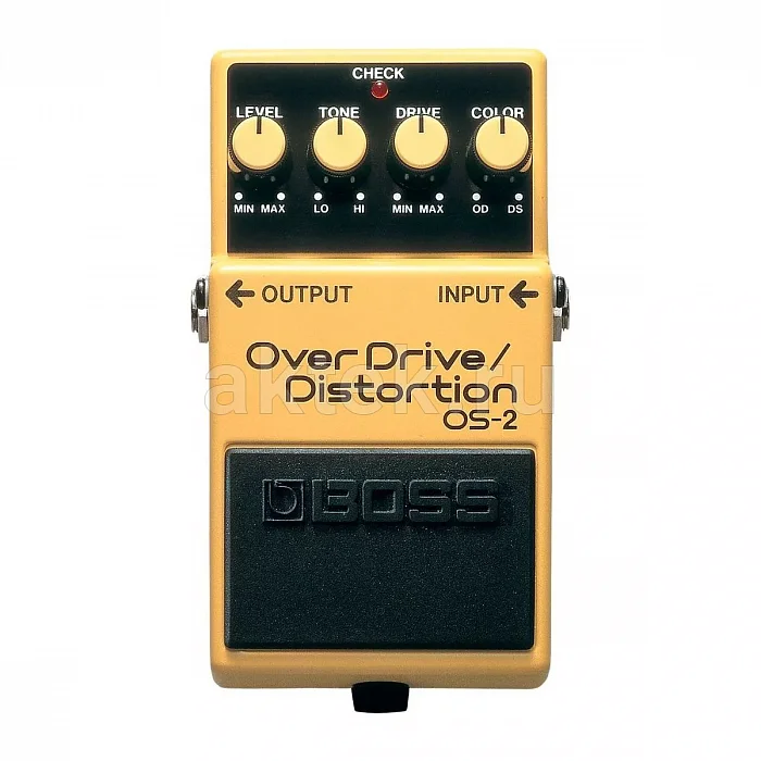 Boss OS-2 OverDrive/Distortion педаль эффектов